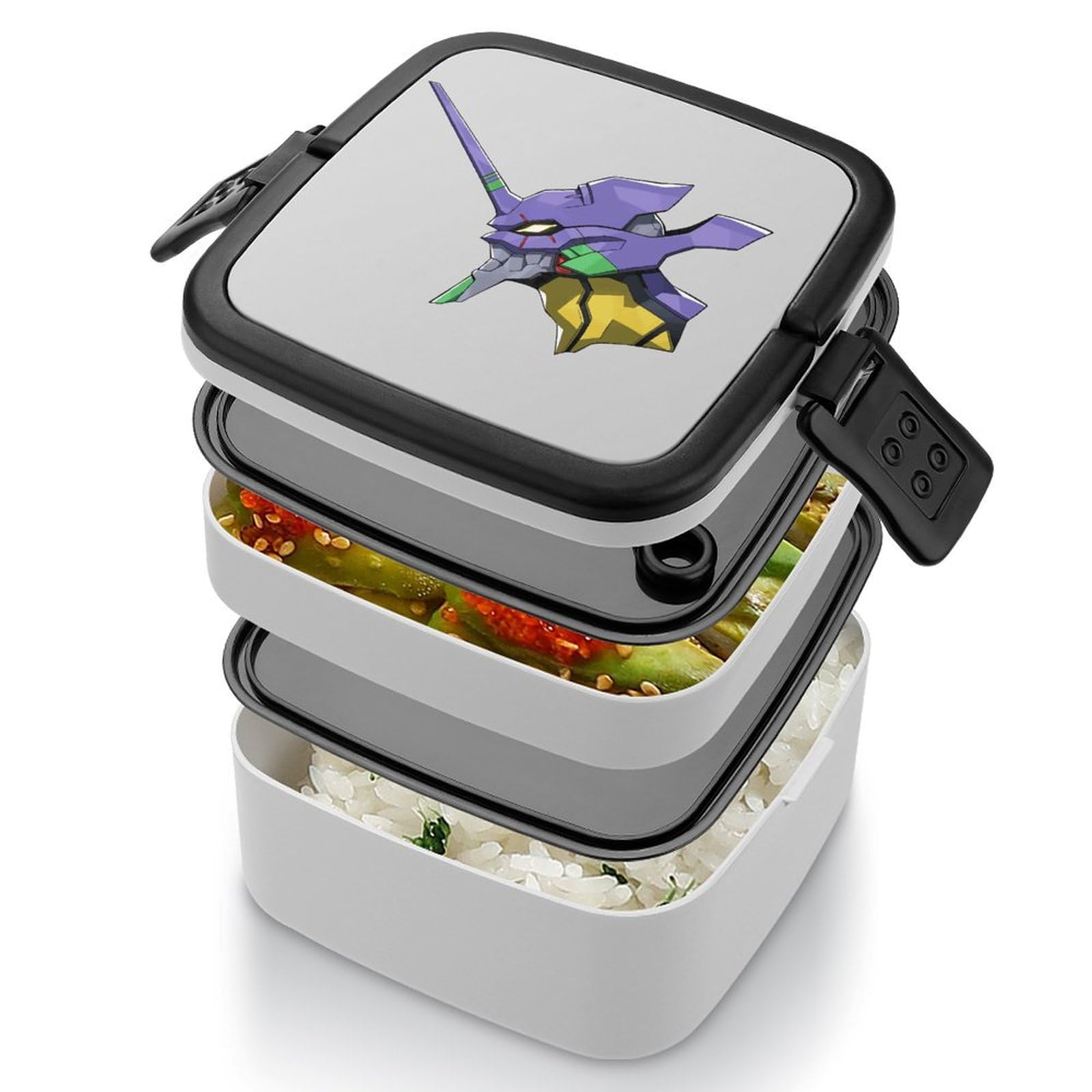 Amazon | 弁当箱 新世紀エヴァンゲリオン 二段 ランチボックス